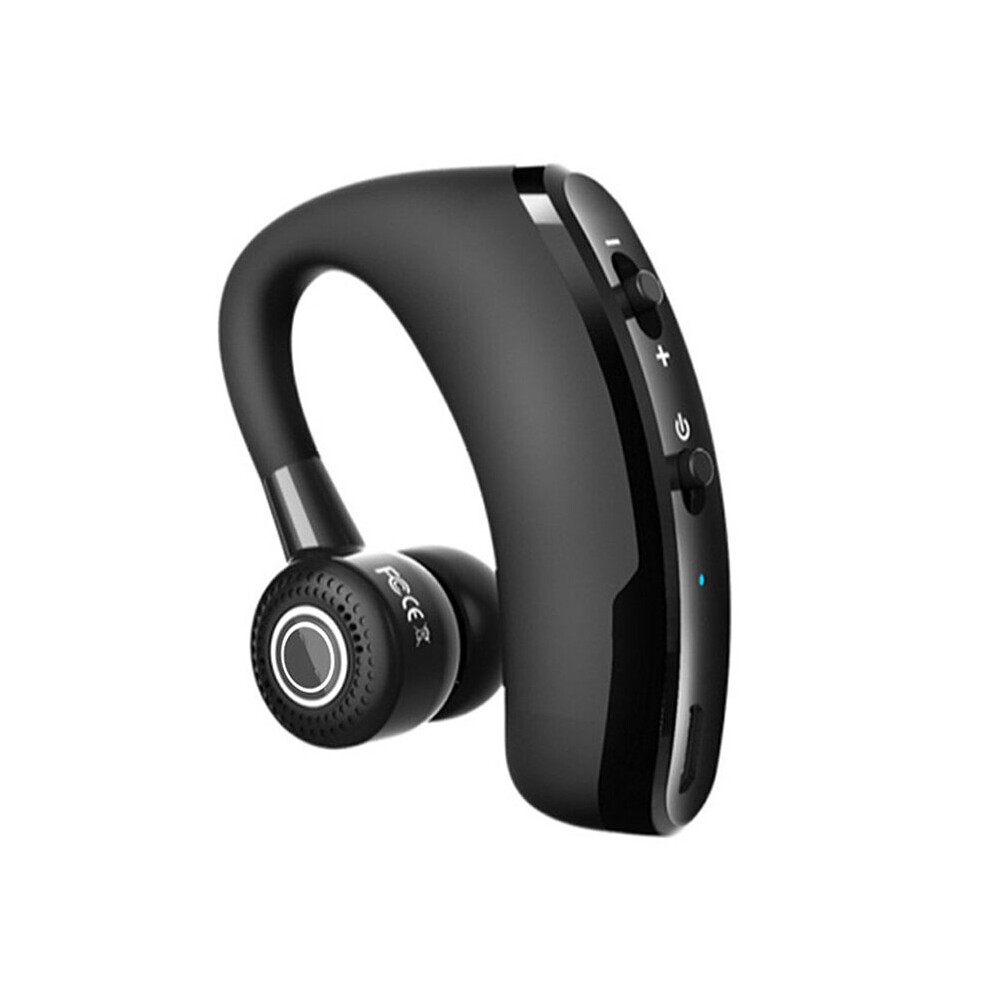 (A-Night Earbuds) Wireless Headset Bluetooth 5.0 Earpiece Handsfree Headphones Mini Earphone Noise Reduction Bloothooth Earpiece With Microphone Black 4851205014608