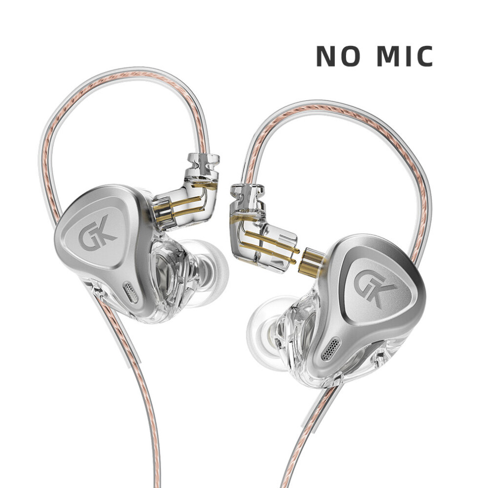 (a-Silver No Mic) GK G5 Earphone HiFi Bass Monitor Wired Headphones With Mic Noise Cancelling Headset Gamer Music Sports Earbuds Detachable-image-OPC-PBYQXVP-NEW