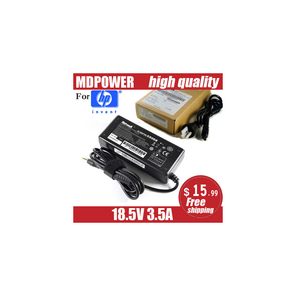 (A-) Mdpower For Hp 18.5V 3.5A Ppp009l 65W Laptop Power Adapter Charger 4855672922220