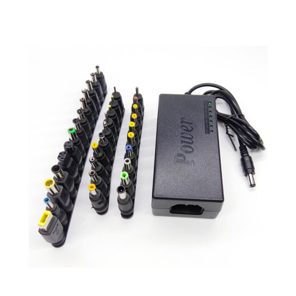 (A-) Portable 34Pcs Dc Jack Plug Universal Power Supply Adapter 96W 12V To 24V Adjustable Charger Laptop Adapters 4855672935527