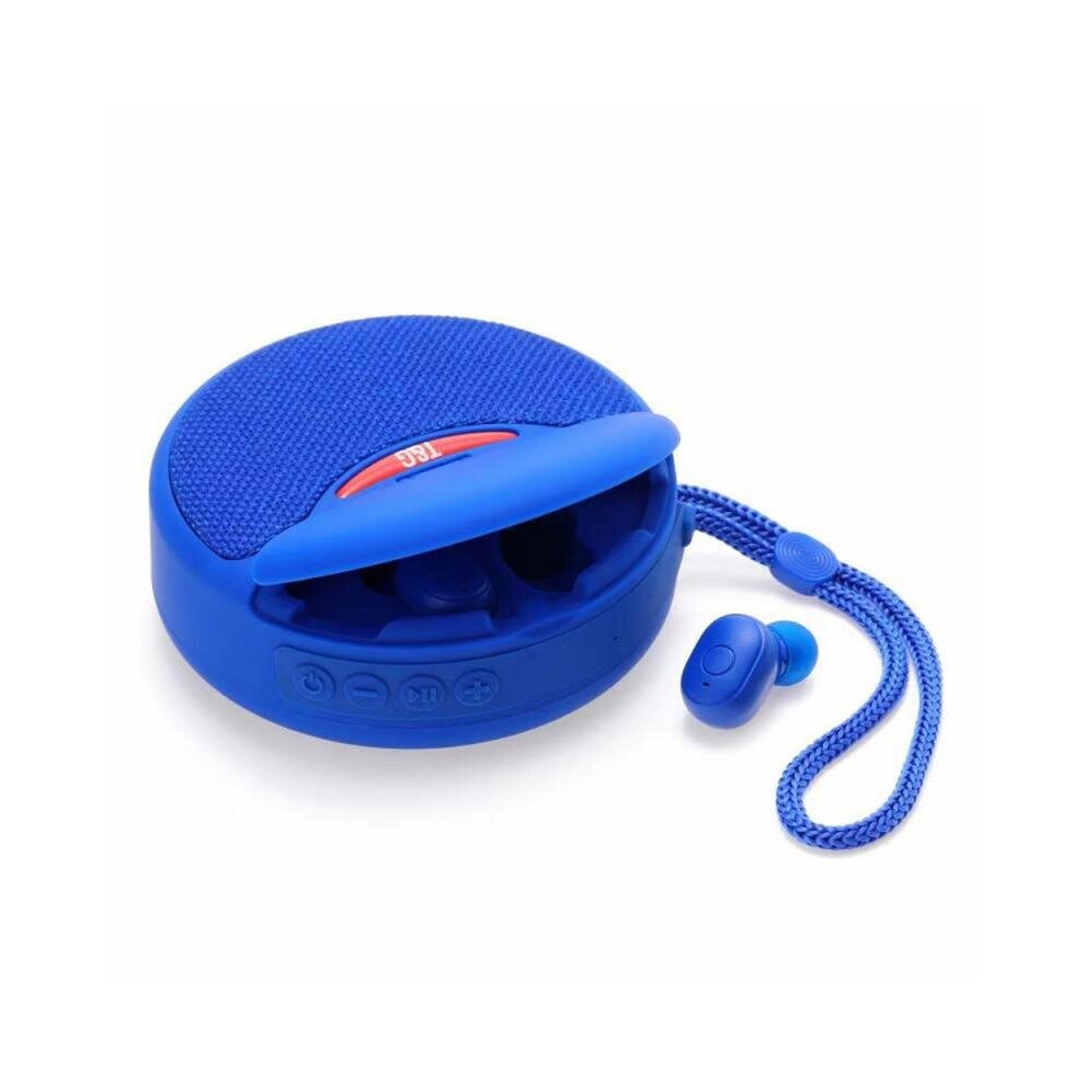 (A-04) Bluetooth Headset Speaker Tg808 Hands-Free Support Tf Card Fm Radio Bluetooth 5.0 Music Sports For All Smartphones 2 In 1 2023 4854472211077