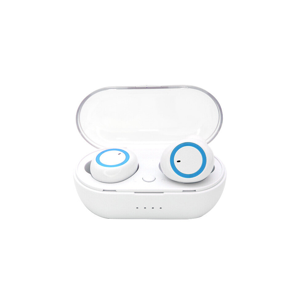 (A-Y50 -Blue) Y50 Tws Wireless Earphones Touch Control 9D Stereo Wireless Bluetooth Headset With Mic Fone Bluetooth Headphones Air Pro Earbuds White/Blue 4851204904863