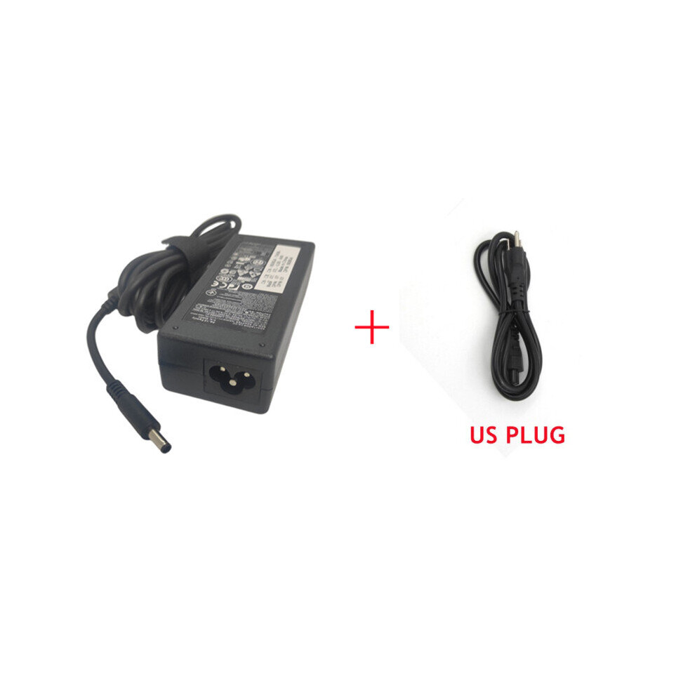 (A-With Us Plug) Original 19.5V 3.34A 65W Laptop Charger Ac Adapter For Dell Vostro 15 3561 3562 3565 3568 3572 3578 5568 5370 Xps 13 9333 9344 4855672927171