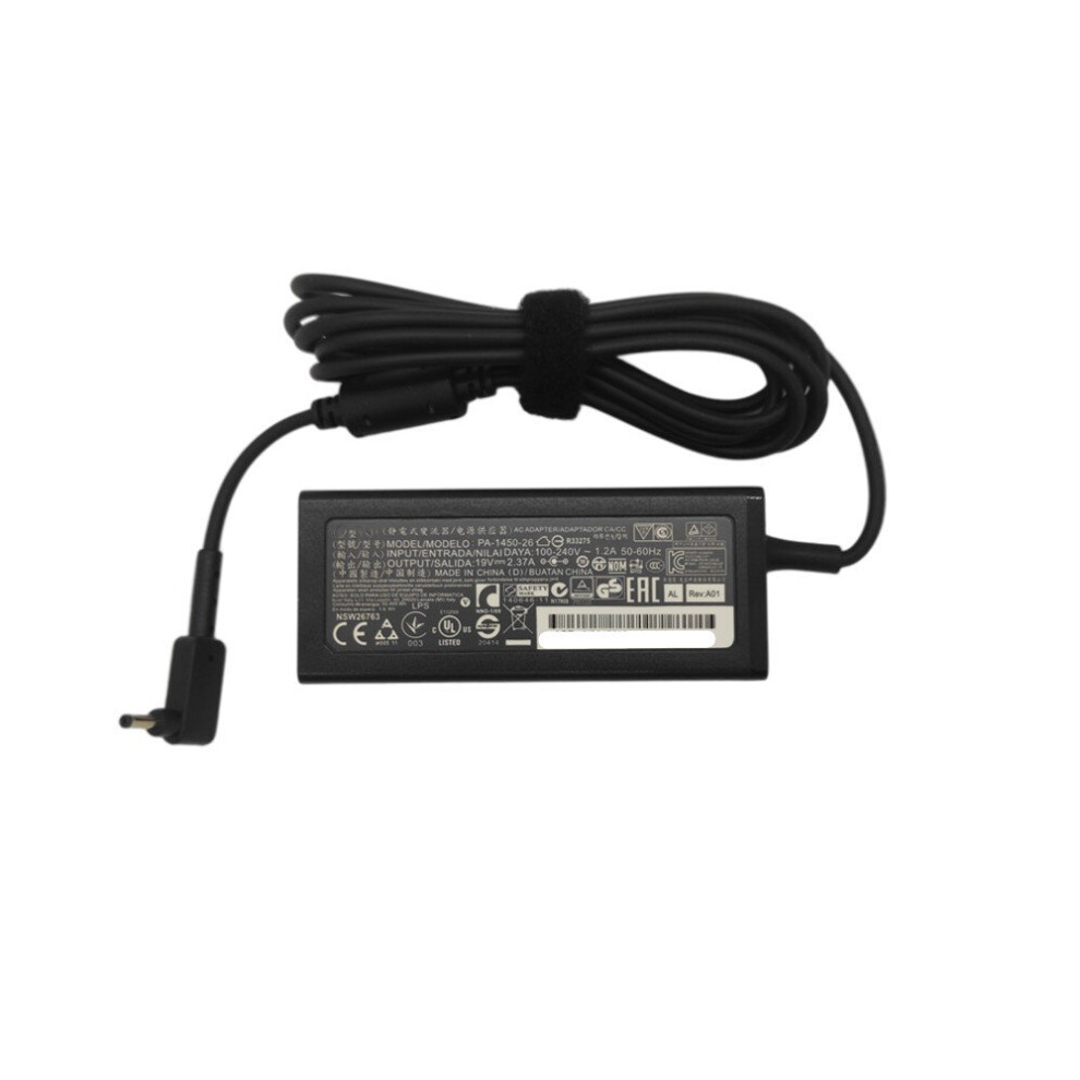 (A-One Adapter) Original 45W 19V 2.37A Laptop Adapter Charger For Acer Aspire S7 391 V3-371 Switch12 Pa-1450-26 A13-045N2a 547H 56Rq Sf314-51-76 4855672972966