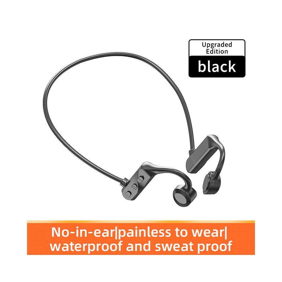 (A-) K69 Air Pro Earbuds Wireless Bluetooth Headset With Mic Ear Hook Fone Bluetooth Earphones Bone Conduction Wireless Headphones Black 4851204880853