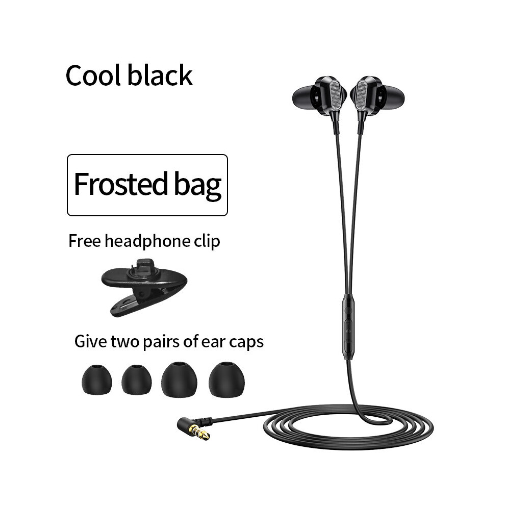(A-3.5Mm - ) Olaf 3.5Mm/Type C In-Ear Headphones L-Bending Wired Headset Hifi Sport Music Earbud For Xiaomi Huawei Oppo Vivo Honor Nubia Poco Black 4851204936215