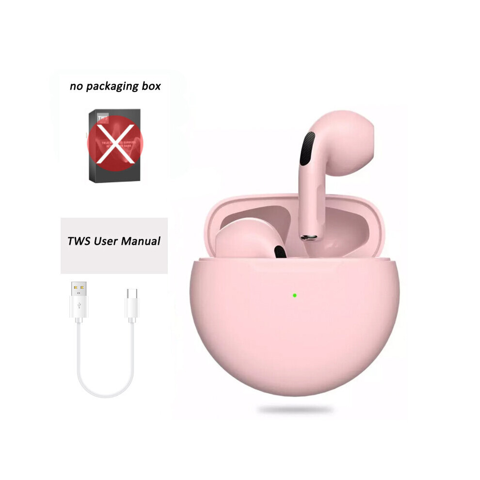 (A-) Tws Mini Wireless Earphones Bluetooth 5.0 Earphone Sports Earbuds Waterproof Earphones For Iphone Huawei Xiaomi Smartphone Pink 4851204939957