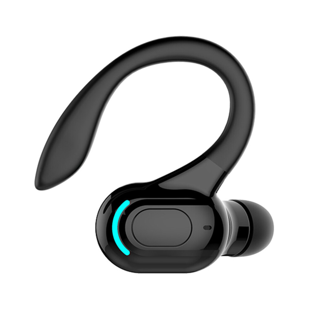 (A- Single Headset) Bluetooth-Compatible 5.2 Sports Headsets Stereo Wireless Earbuds With Charging Case Ipx5 Waterproof Built-In Mic For Gym Runn Black 4851205052877