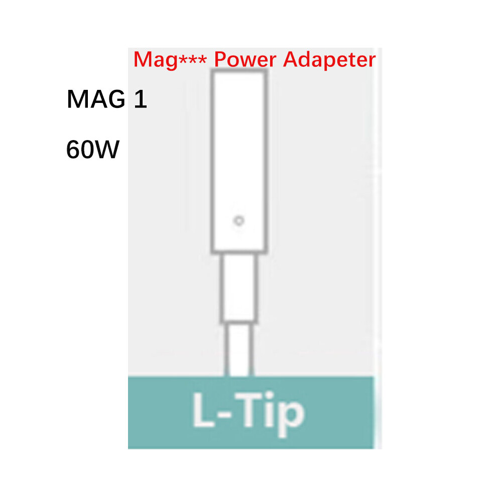(A-60W L-Tip Us) 85W Mac Book Charger 45W 60W L/T Tip Magnetic Suction Charger For 96W Apple Macbook Pro/Air Power Adapter Pd Usbc Laptop Charger 4855672906831