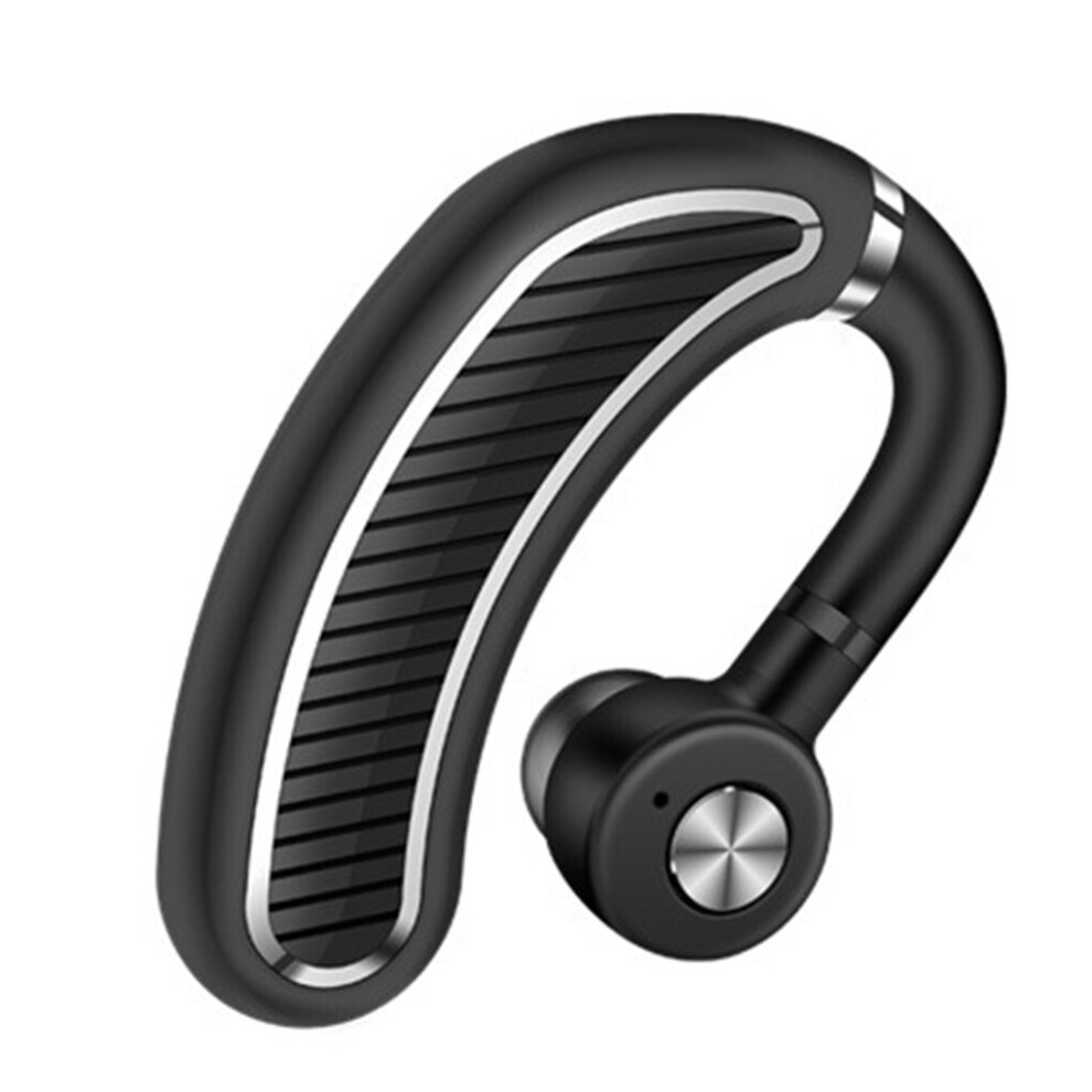 (A- Silverstandard) K21 Business Bluetooth Earphone Sweatproof Wireless V4 1 Earpiece With Noise Reduction Mic Earbuds Black 4851205023617