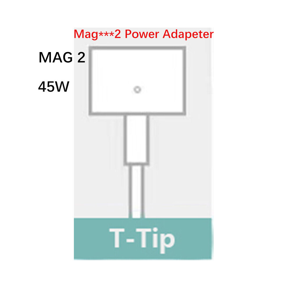 (A-45W T-Tip Us) 85W Mac Book Charger 45W 60W L/T Tip Magnetic Suction Charger For 96W Apple Macbook Pro/Air Power Adapter Pd Usbc Laptop Charger 4855672906817