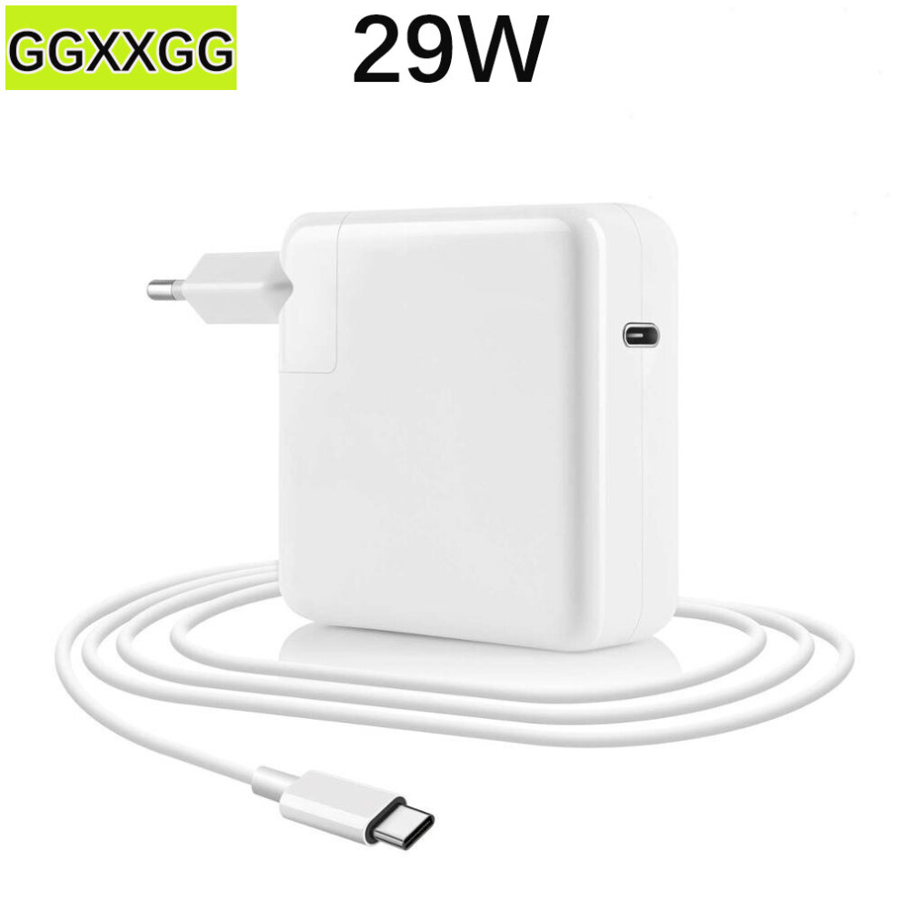 (a-29W USB-C EU) 85W Mac Book Charger 45W 60W L/T Tip Magnetic Suction Charger For 96W Apple Macbook Pro/Air Power Adapter PD USBC Laptop Charger