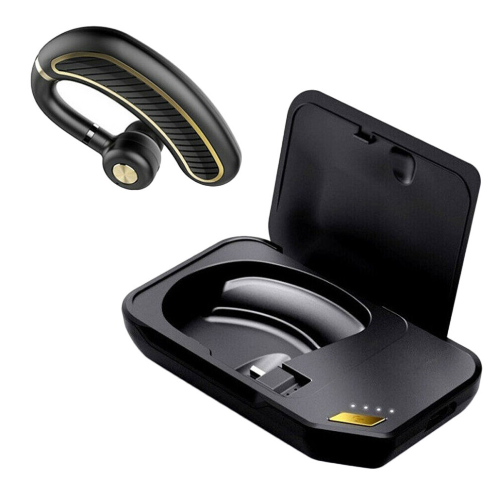 (A-Blackupgrade) K21 Business Bluetooth Earphone Sweatproof Wireless V4 1 Earpiece With Noise Reduction Mic Earbuds 4851205023655