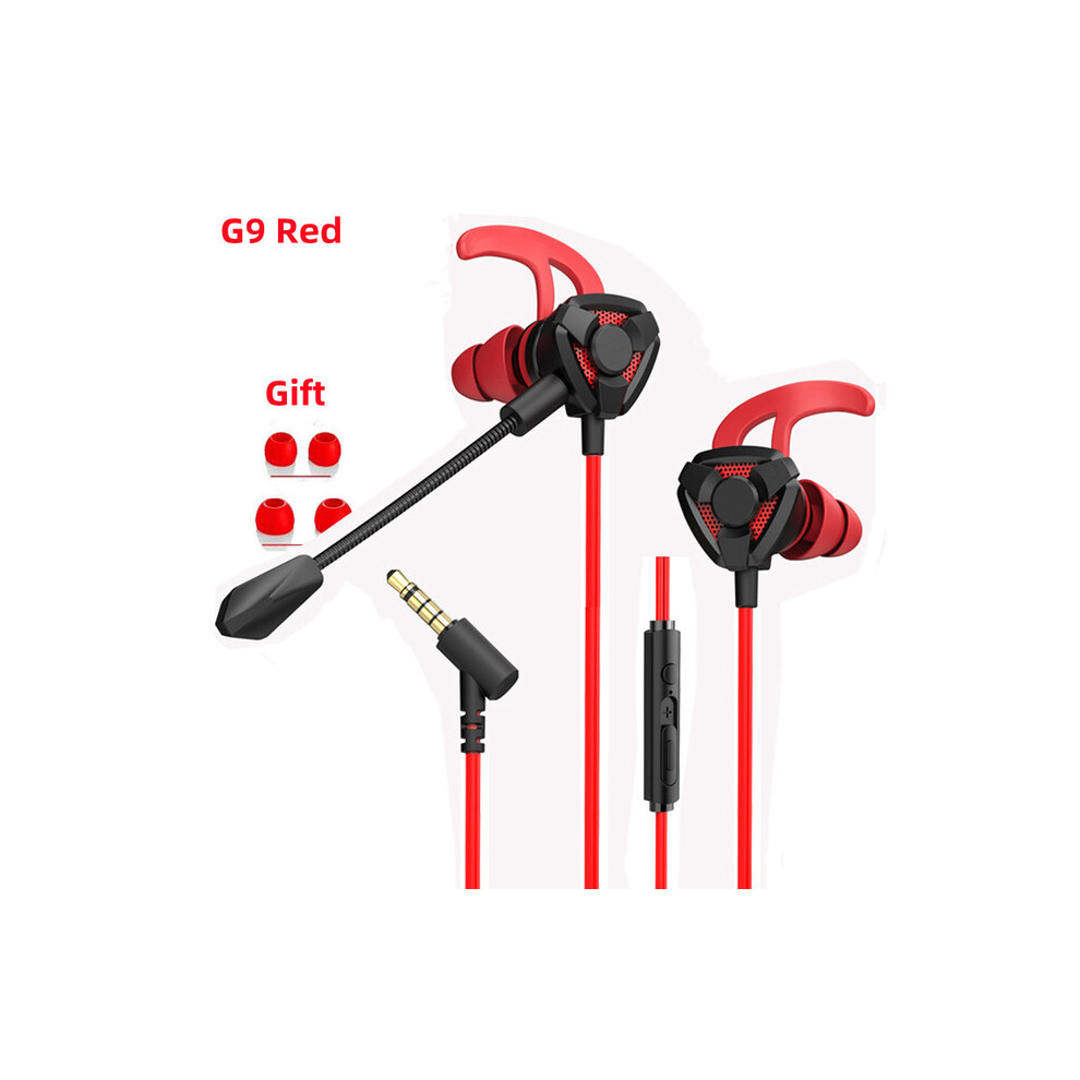 (A-) Olaf Headset Gamer Headphones Wi Earphone Gaming Earbuds With Mic For Pubg Ps4 Csgo Casque Notebook Computer Universal Games Red 4851204877181