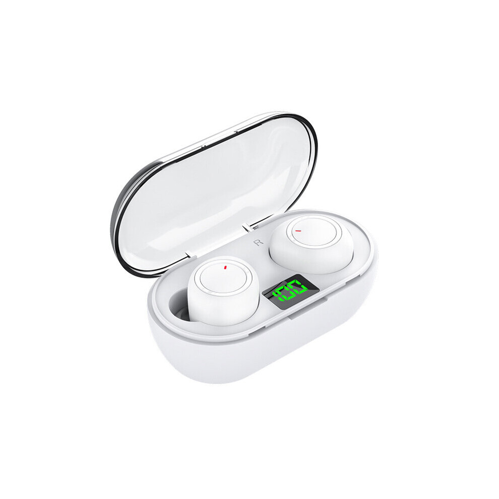 (a-Y50 Pro White) Y50 TWS wireless headphones sport earphone 5.0 bluetooth Gaming Headset Microphone Phone Wireless Earbuds For xiaomi huawei-image-OPC-PBYR2QD-NEW