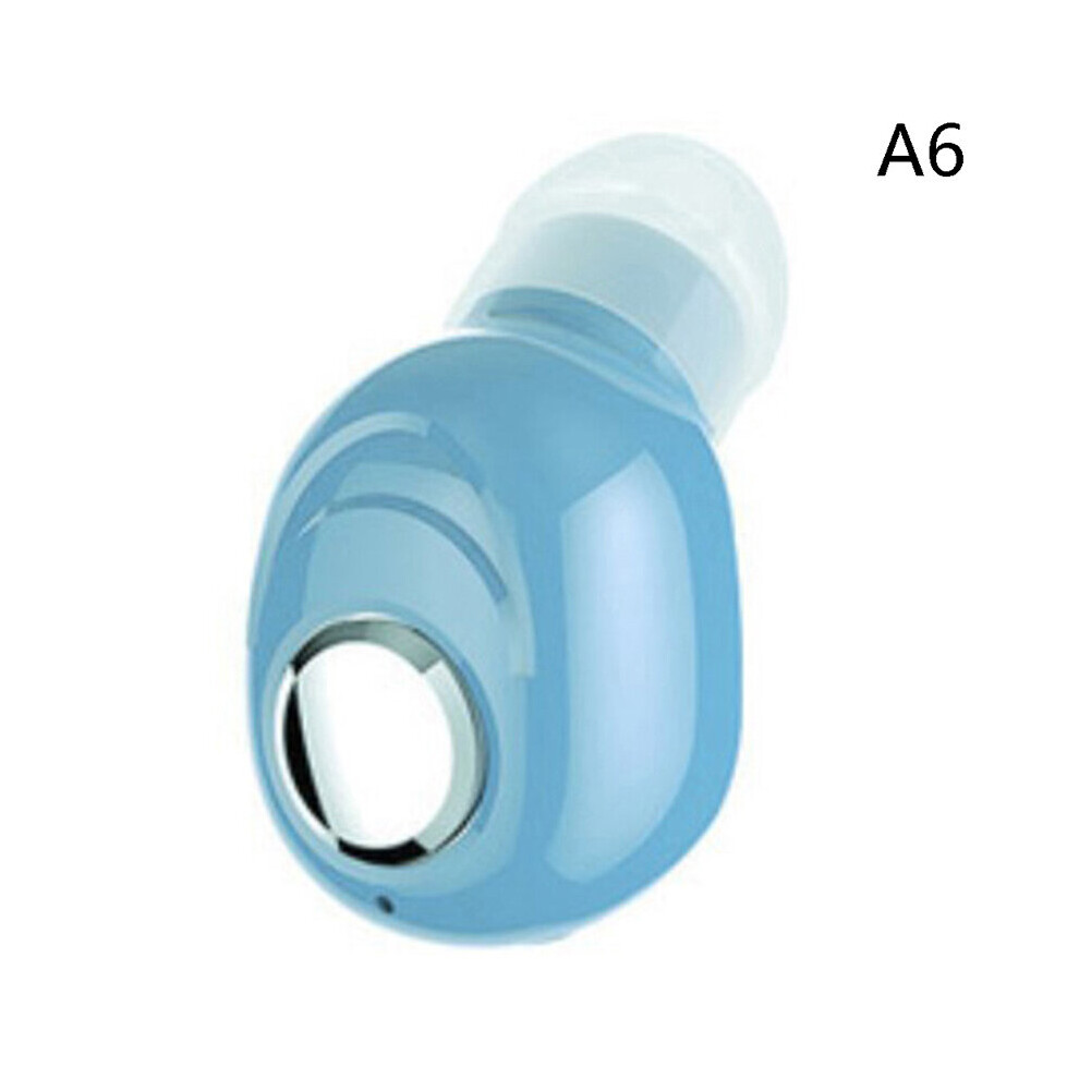 (A-) Mini In-Ear 5.0 Tooth Earphone Hifi Wireless Headset With Mic Sports Earbuds Handsfree Stereo Sound Earphones For All Phones Blue 4851204936161