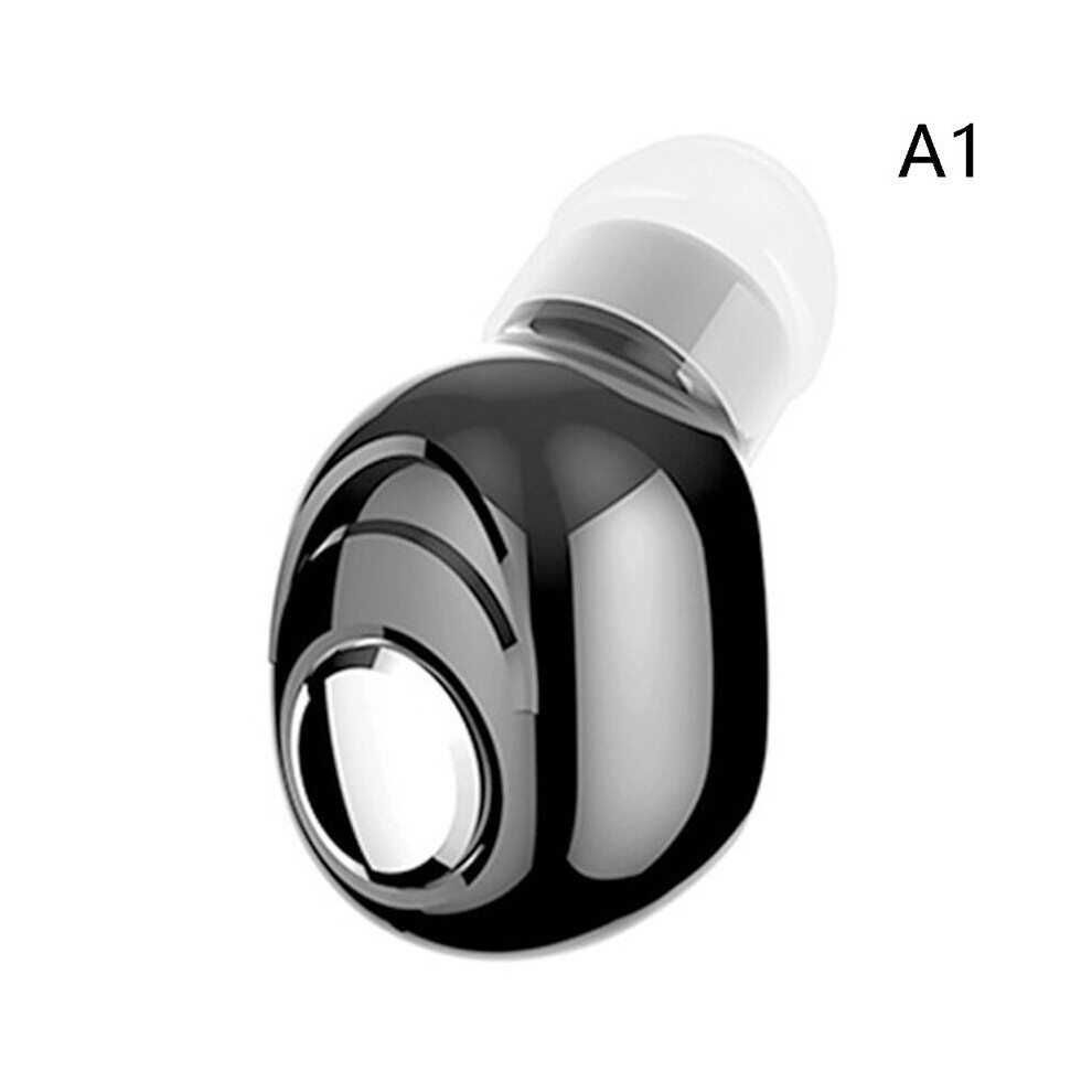 (A-) Mini In-Ear 5.0 Bluetooth Earphone Hifi Wireless Headset With Mic Sports Earbuds Handsfree Stereo Sound Earphones For All Phones Black 4851204936147