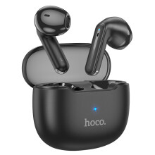(a-Black) HOCO EW29 Bluetooth 5.3 Wireless Earphone ENC Call Noise Cancelling Earbuds Stereo Touch Control With Dual Microphone Earphones