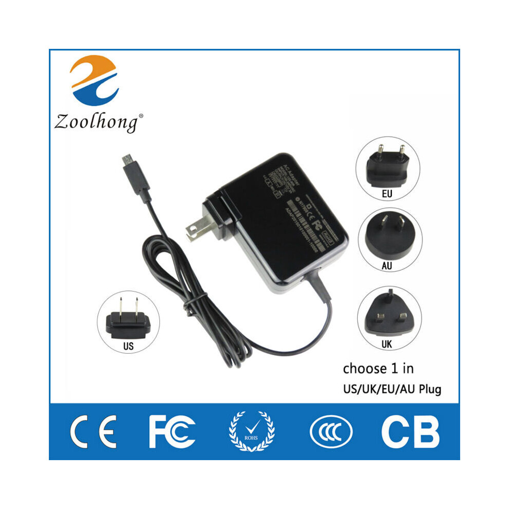 (A-Au Plug) For Asus 12V 2A 24W Chromebook C201 C100 C100pa C201pa Laptop Power Adapter 4855672943003