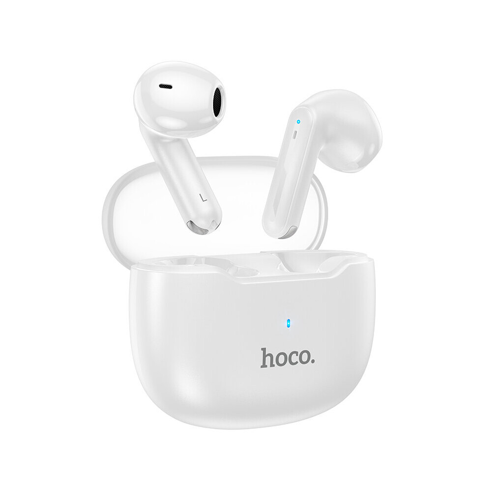 (A-) Hoco Ew29 Bluetooth 5.3 Wireless Earphone Enc Call Noise Cancelling Earbuds Stereo Touch Control With Dual Microphone Earphones White 4851204903897