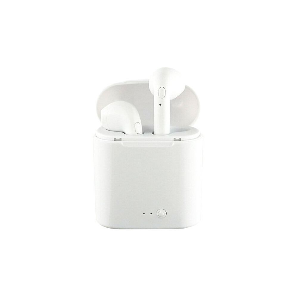 (A-) I7s Tws Wireless Headphones Earphones Sport Earbuds Headset With Mic Charging Box Headphone For Bluetooth 5.0 All Smartphones White 4851204977461
