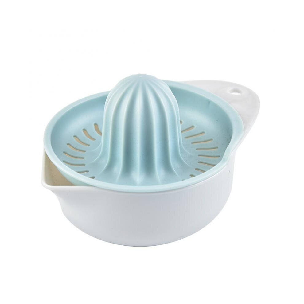 (a-blue 11cmX15cm) Manual Juicer Lemon Fruits Squeezer Hand Pressed Orange Citrus Juice Maker Food Grade PP Portable Home Fruit Juicer Kitchen Tool-image-OPC-PBYR5Q9-NEW