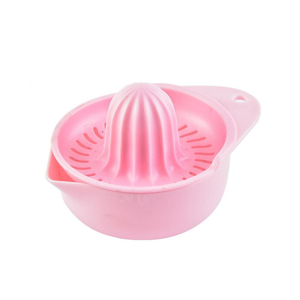 (a-pink 11cmX15cm) Manual Juicer Lemon Fruits Squeezer Hand Pressed Orange Citrus Juice Maker Food Grade PP Portable Home Fruit Juicer Kitchen Tool-image-OPC-PBYR5QD-NEW