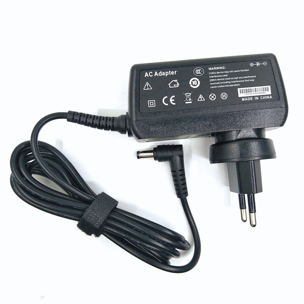 (A-) Pa-40W 19V 2.15A Dc : 5.5*1.7Mm Eu Plug Ac Power Adapter Charger For Acer Aspire One S5 D255 D260 D257 Series Tablet Laptop 4855672997198