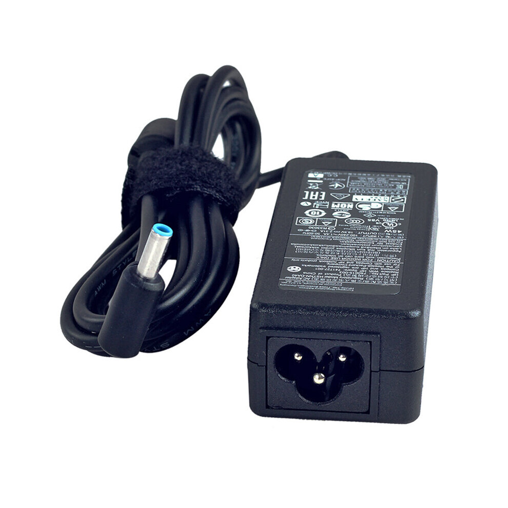 (A-No Power Cord) Genuine Hstnn-Da40 19.5V 2.31A 45W Tip Laptop Adapter For Hp Probook 400 430 X360 Charger 740015-002 696694-001 854054-001 Blue 4855672965333