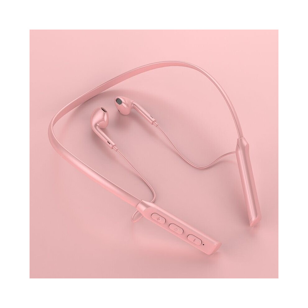 (A-No Display) Olaf Earbuds Neckband Wireless Headphones Bluetooth Earphones With Mic Handfree Blutooth Headset Gamer Sport Tws Power Display Pink 4851204944944
