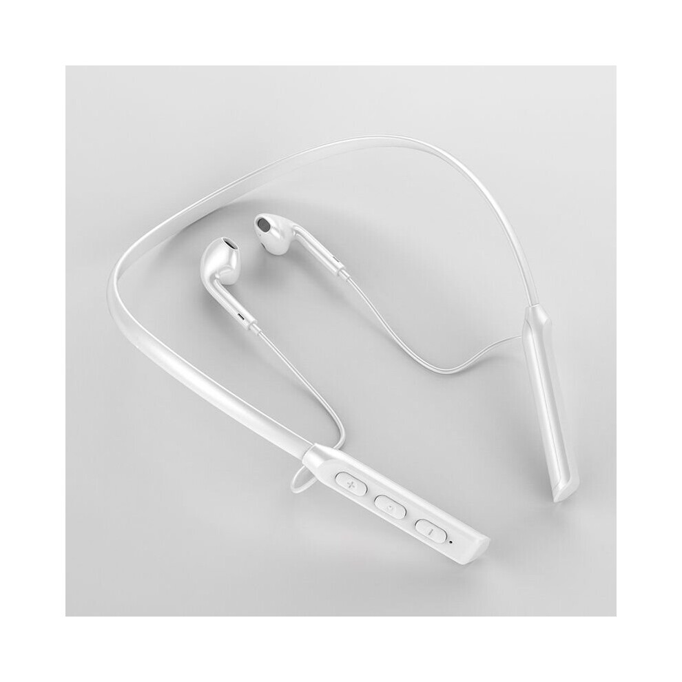 (A-No Display) Olaf Earbuds Neckband Wireless Headphones Bluetooth Earphones With Mic Handfree Blutooth Headset Gamer Sport Tws Power Display White 4851204944975