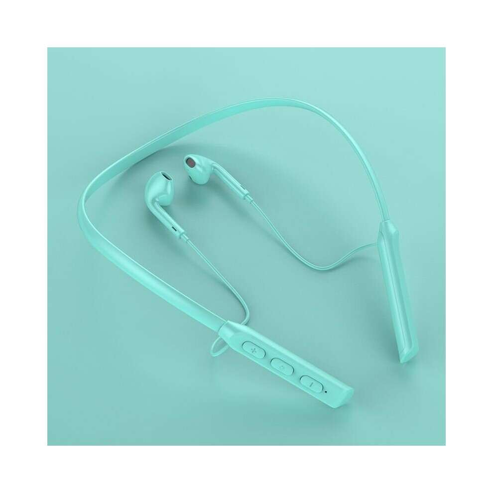 (A-No Display) Olaf Earbuds Neckband Wireless Headphones Bluetooth Earphones With Mic Handfree Blutooth Headset Gamer Sport Tws Power Display Cyan 4851204944937