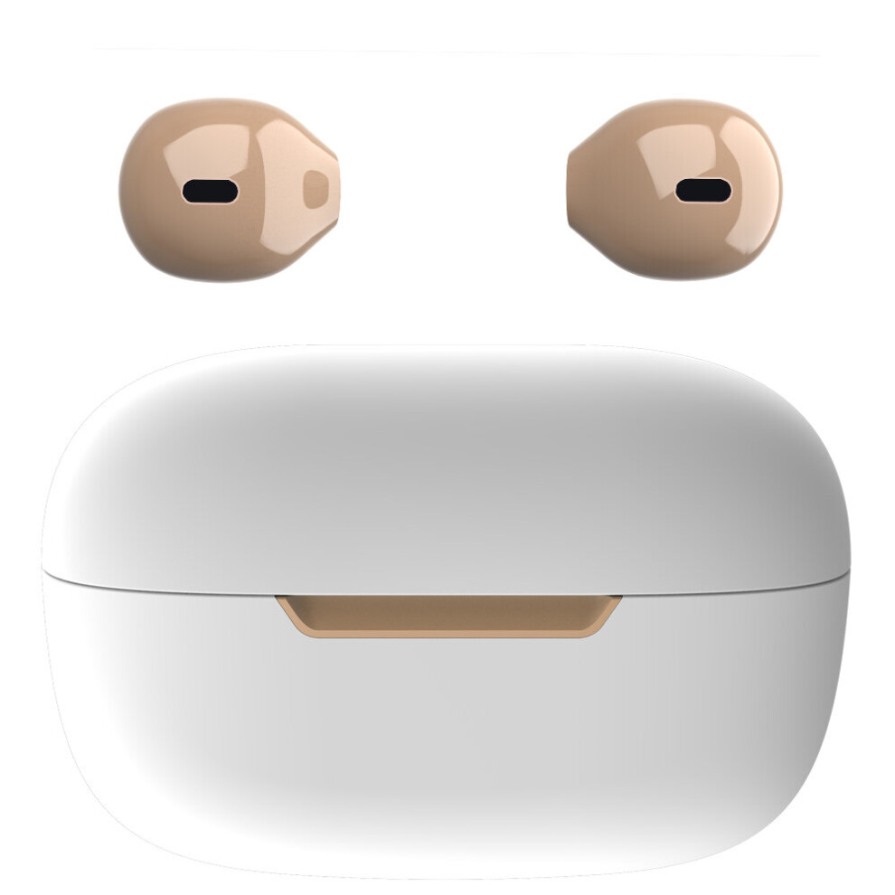 Photos - Headphones  Invisible Sleep Earbuds with Mic Bluetooth 5.0 Tiny Earphone with Touch/Nano Size/Waterpfoof Mini Wireless Sle(a-X6S-Ivory)