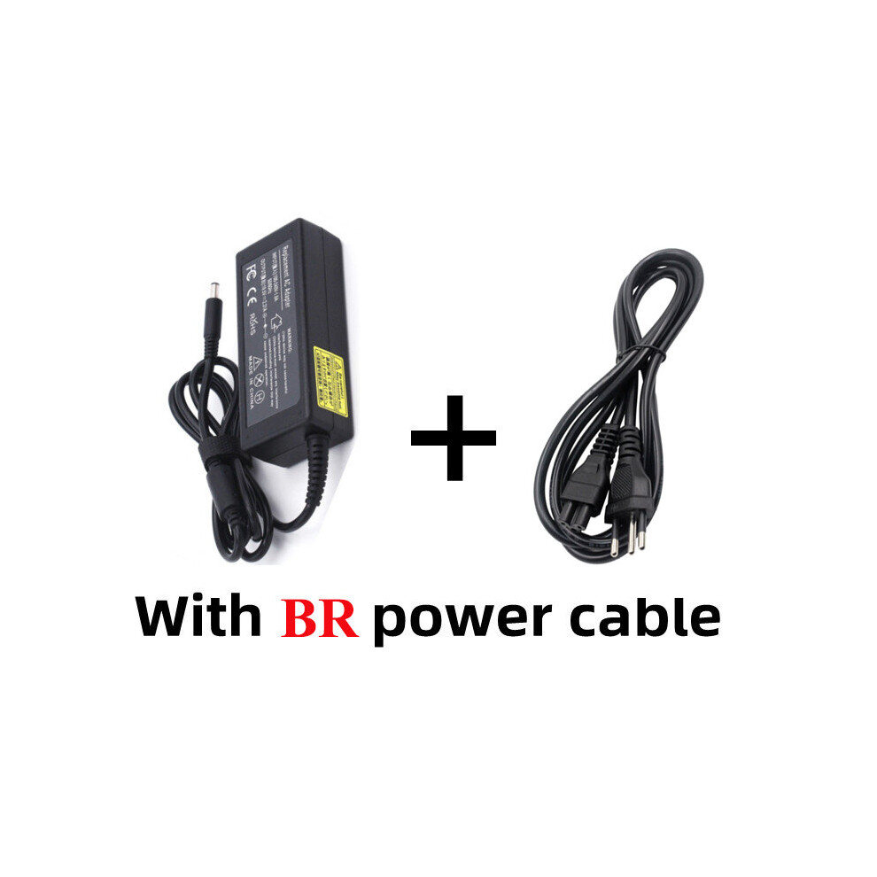 (A-With Br Cble) 19.5V 2.31A 45W 4.5*3.0Mm Laptop Charger Adapter For Dell Xps 12 13 13R 13Z 14 13-L321x 13-6928Slv Inspiron 15-3552 4855672940309