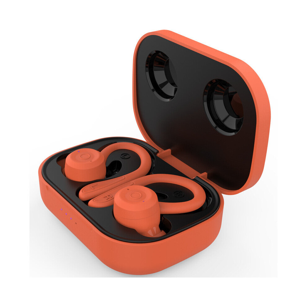 (A-Button) Xiaomi Tws Wireless Headphones Bluetooth Earphones With Microphone Noise Cancelling Hifi Stereo Earbuds Waterproof Sportsheadset Orange 4851205032749