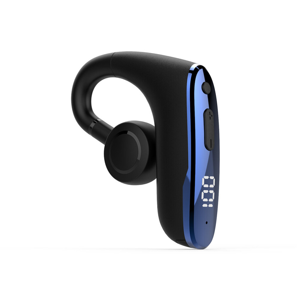 (A-) Digital Bone Conduction Ear Hooks Earbud Waterproof Tooth-Compatible Headset Earphone For Outdoor Supplies Blue 4851205002803