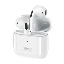 (a-TWS-10i White) Remax TWS-10i Dynamic HIFI Wireless Bluetooth Headphones TWS 5.0 Music Earphones Touch Control Noise Cancelling Headset With Mic