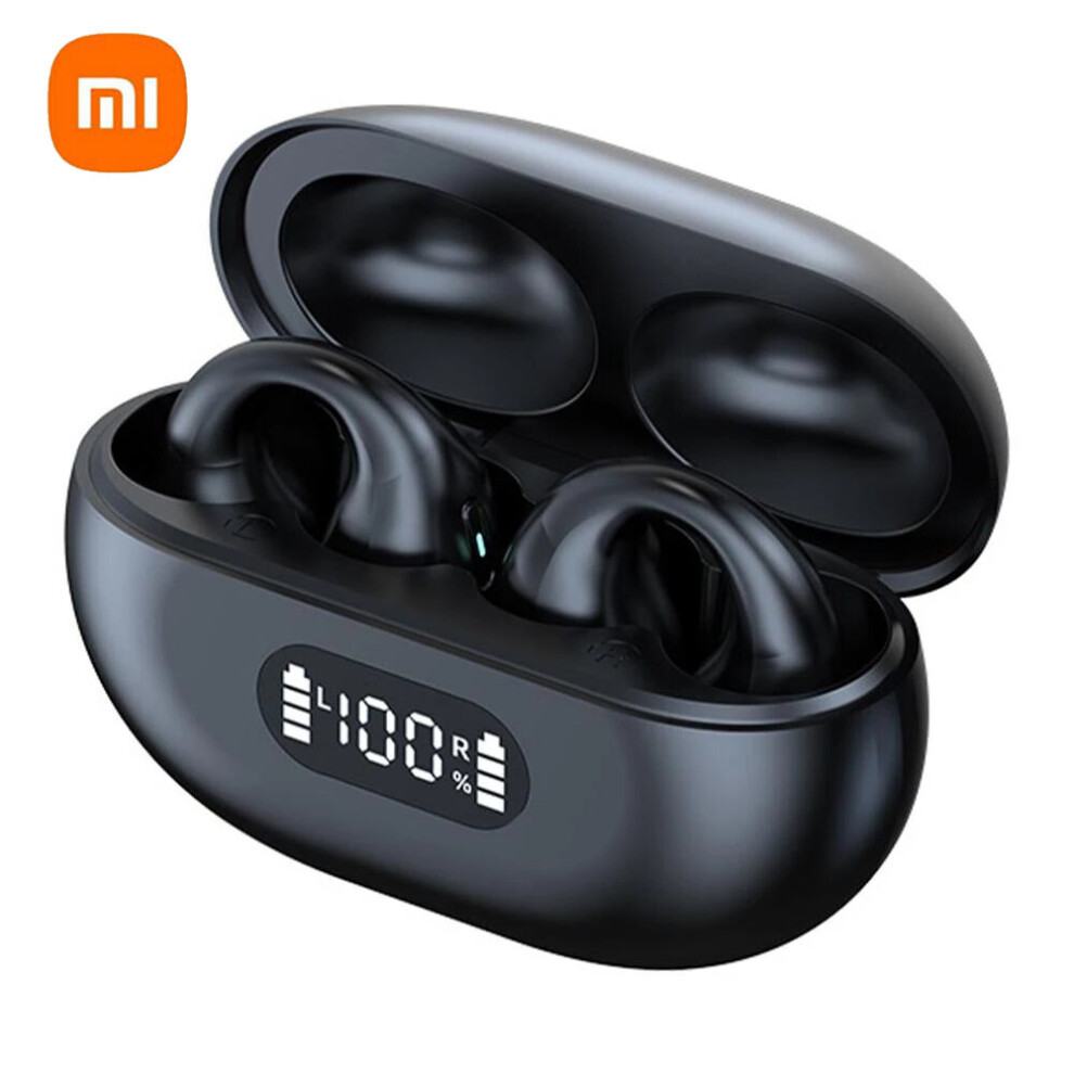 (A-) Xiaomi For Ambie Sound Earcuffs Tws Earbuds Wireless Earphones Bluetooth 5.3 Headphone Hifi Stereo Sports Waterproof Earhook Mic Black 4851205052785