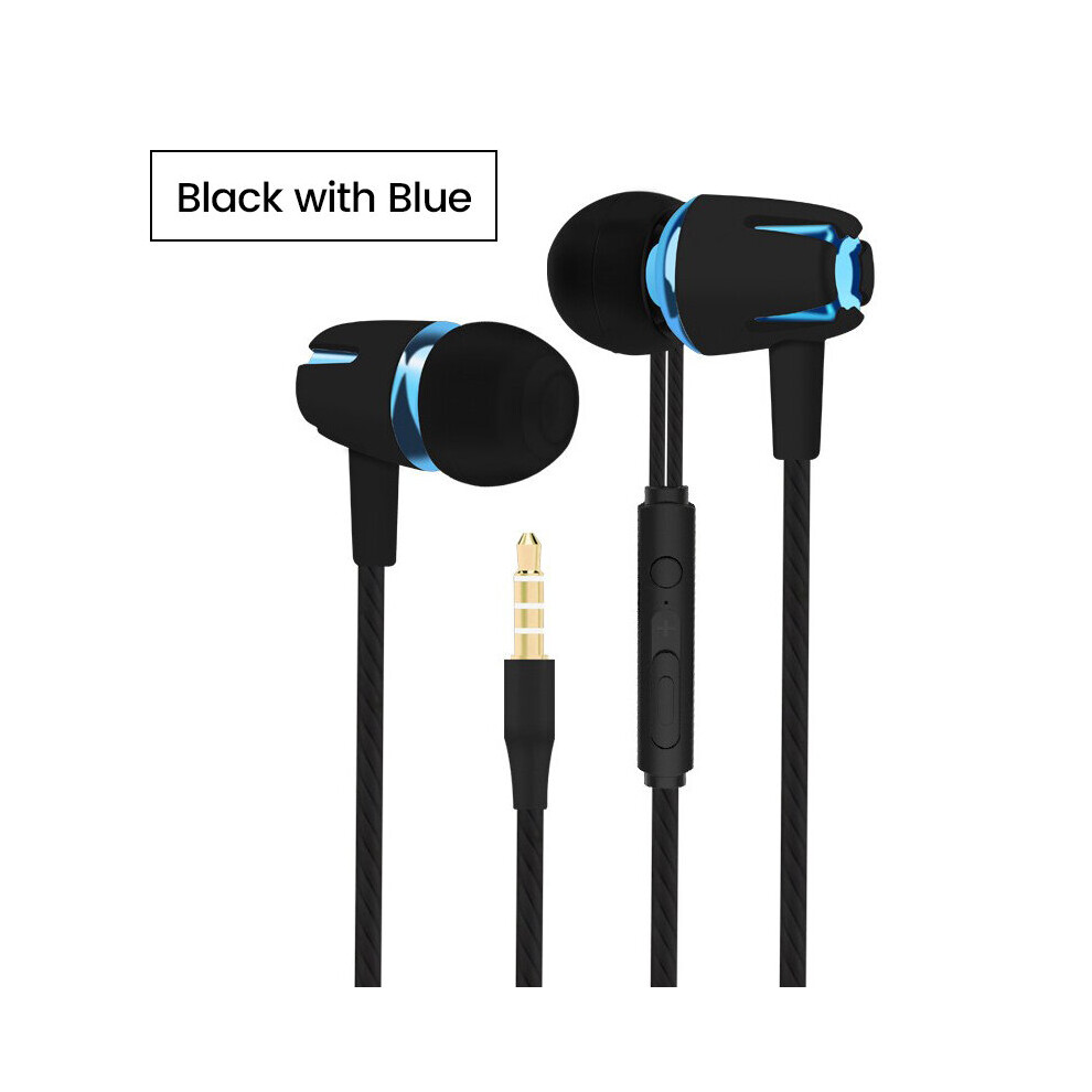 (A-) E18 3.5Mm Headphones Wired Earbud Earphone For Smartphone Adjustable Volume Earphones Music Sports Gaming Headset With Mic White 4851204971940