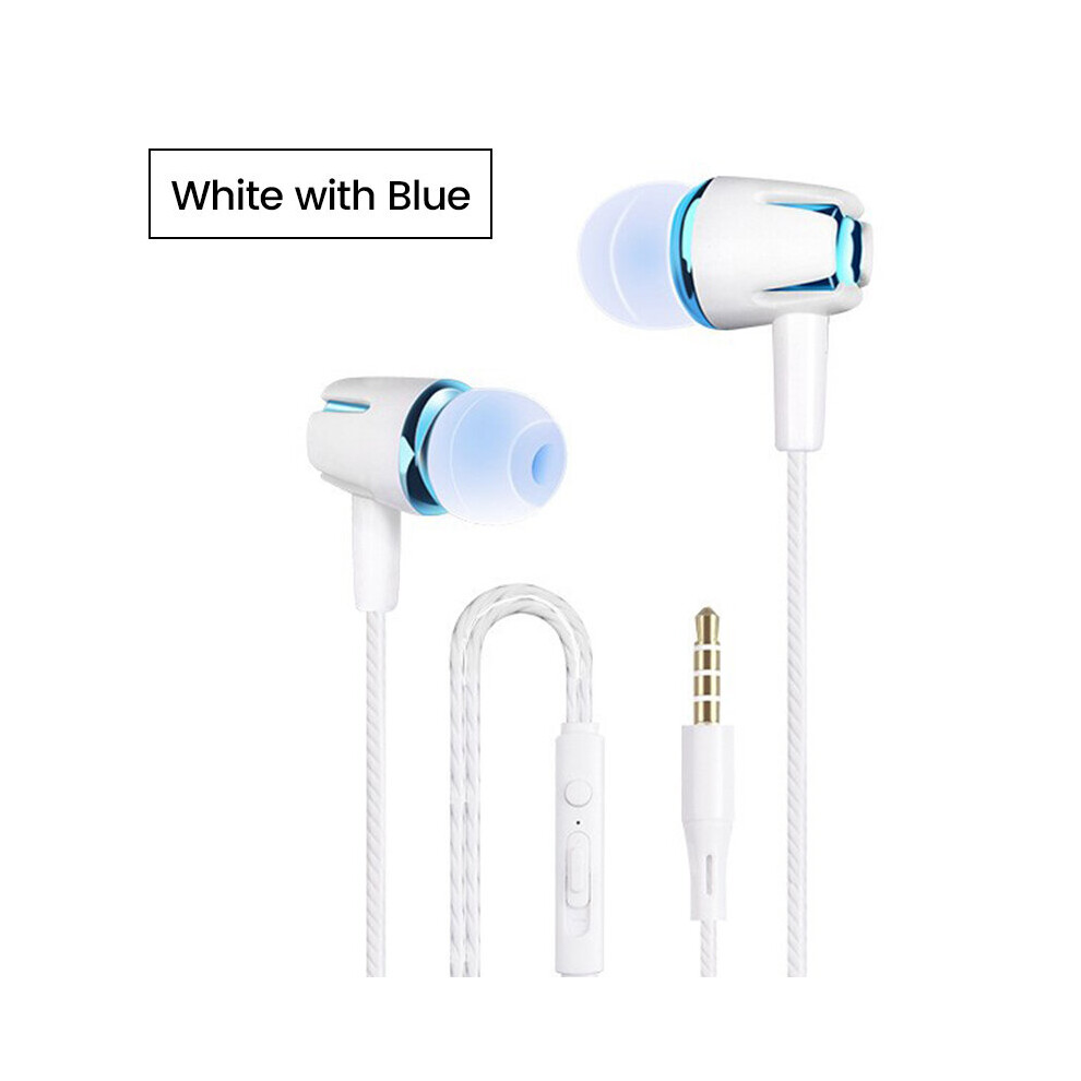 (A-) E18 3.5Mm Headphones Wired Earbud Earphone For Smartphone Adjustable Volume Earphones Music Sports Gaming Headset With Mic Black 4851204971896