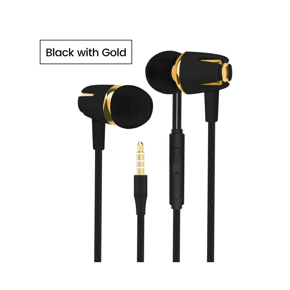 (A-) E18 3.5Mm Headphones Wi Earbud Earphone For Smartphone Adjustable Volume Earphones Music Sports Gaming Headset With Mic Red 4851204971933