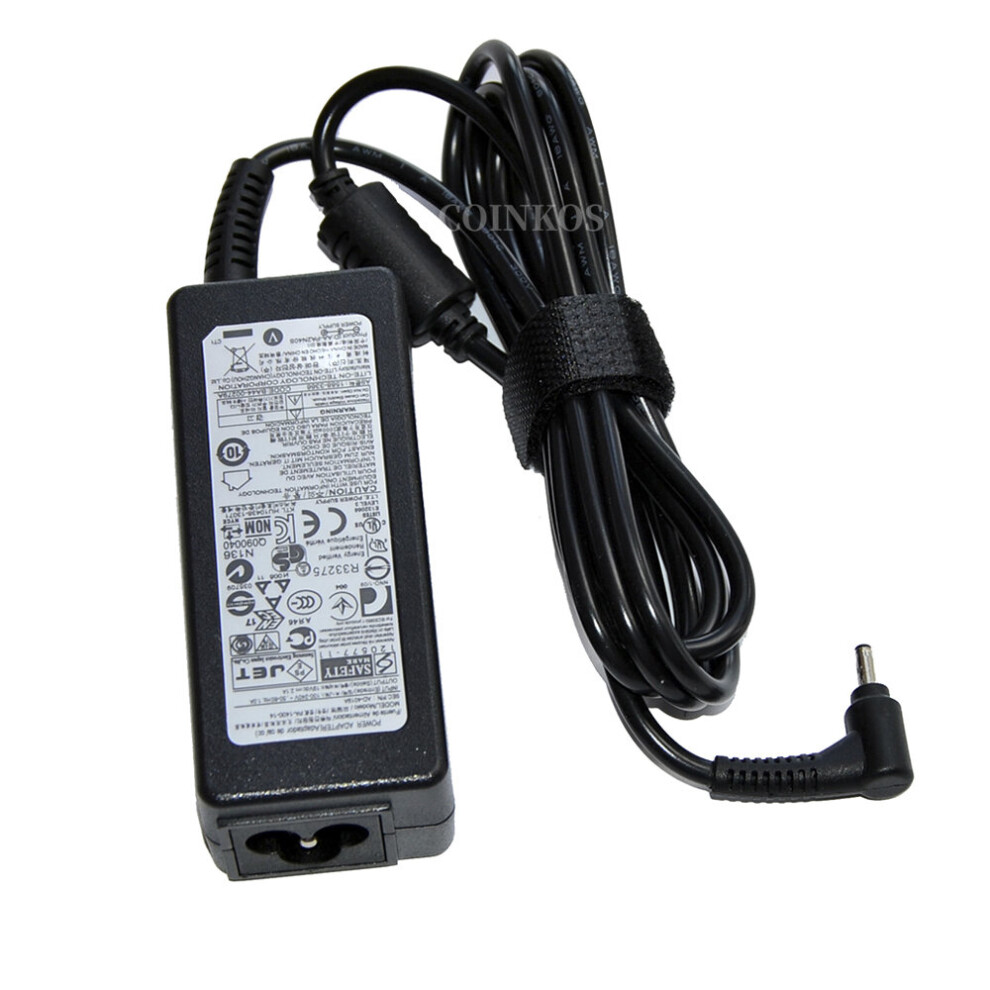 (A-Adapter Only) 40W 19V 2.1A Ac Laptop Adapter Charger For Samsung Ultrabook Np900x3d Np900x4b Series 9 Xe550c22 Xe700t1a Power Supply 3.0X1.1mm 4855672989964