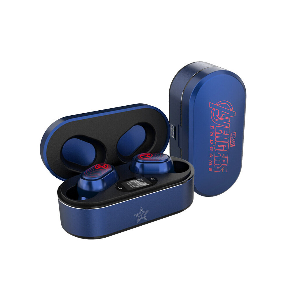 (A-) Disney Btmv09 Tws Wireless Tooth Headset 5.3 Headphone Spider-Man Earbuds Sports Headsets With Stereo Mic Hifi Headphone Blue 4851205011850