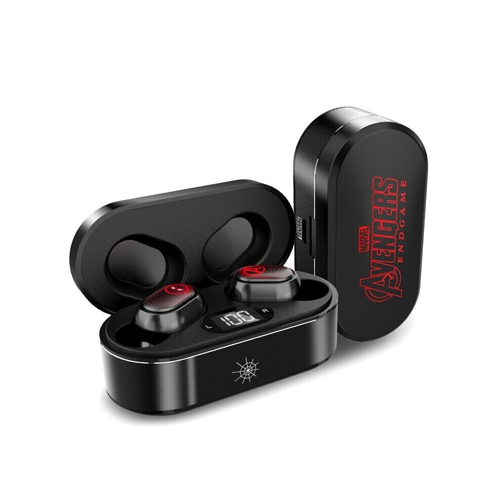 (A-) Disney Btmv09 Tws Wireless Bluetooth Headset 5.3 Headphone Spider-Man Earbuds Sports Headsets With Stereo Mic Hifi Headphone Black 4851205011836