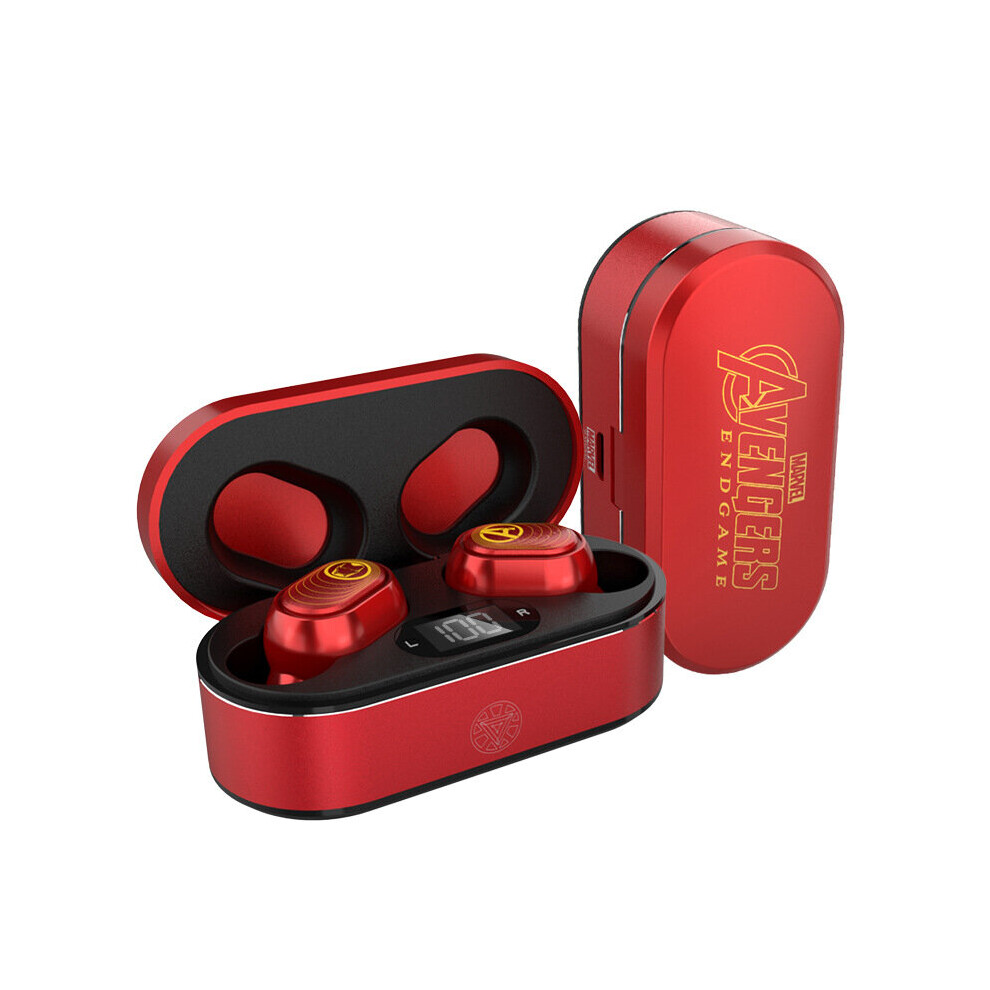 (A-) Disney Btmv09 Tws Wireless Bluetooth Headset 5.3 Headphone Spider-Man Earbuds Sports Headsets With Stereo Mic Hifi Headphone Red 4851205011874