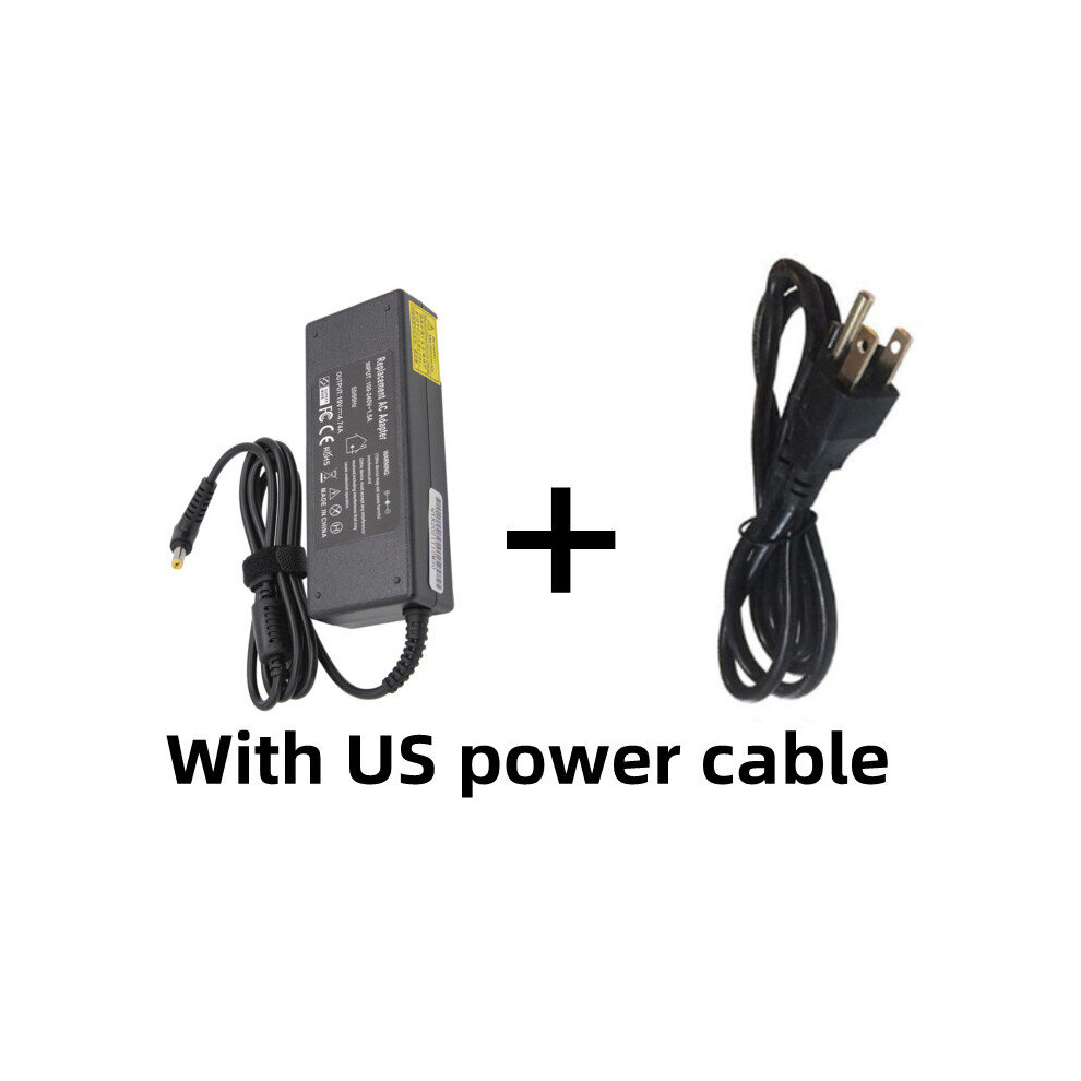 (A-Adapter With Us) 19V 4.74A 90W 5.5*1.7Mm Ac Laptop Charger Adapter For Acer Aspire 5742G 5750G 5755G 5920G E1-571G V5-571P Portable Power Supply 4855672915420