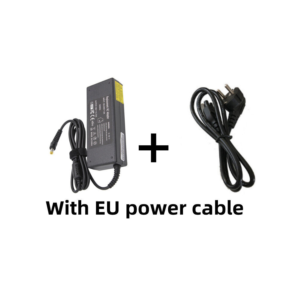 (A-Adapter With Eu) 19V 4.74A 90W 5.5*1.7Mm Ac Laptop Charger Adapter For Acer Aspire 5742G 5750G 5755G 5920G E1-571G V5-571P Portable Power Supply 4855672915406