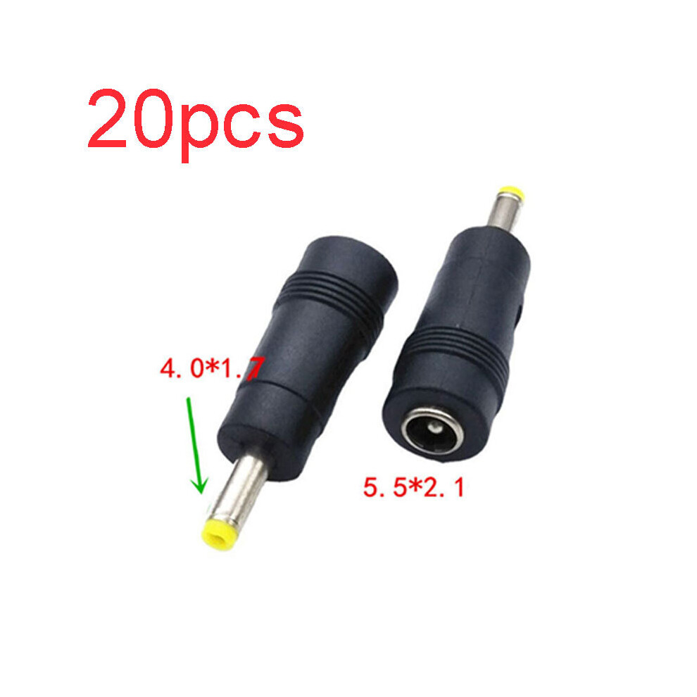 (A-4.0-1.7Mm) 20Pcs Dc Power Supply Dc 5.5*2.1Mm Female To Dc4.0*1.7Mm/3.5*1.35Mm/4.0*1.35Mm/5.5*2.5Mm Laptop Power Adapter Adapter 4855672967696
