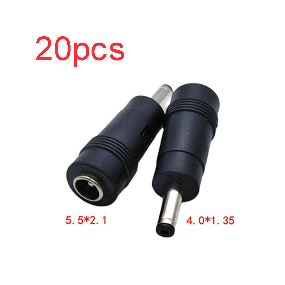 (A-4.0-1.35Mm) 20Pcs Dc Power Supply Dc 5.5*2.1Mm Female To Dc4.0*1.7Mm/3.5*1.35Mm/4.0*1.35Mm/5.5*2.5Mm Laptop Power Adapter Adapter 4855672967689