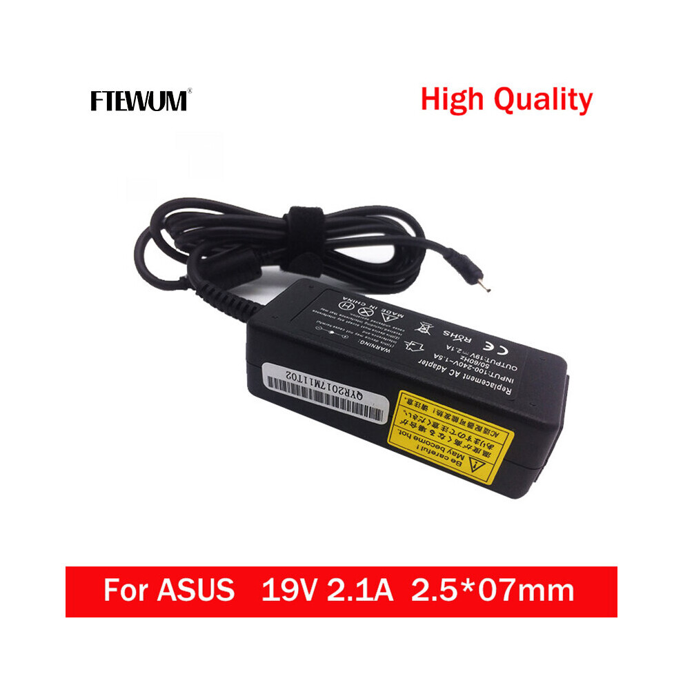 (A-) Ftewum 19V 2.1A 40W 2.5*0.7Mm Ac Laptop Adapter Dc Charger For Asus Laptop Eee Pc X101ch R051px Car Power Supply Laptop Adapter 4855672977671